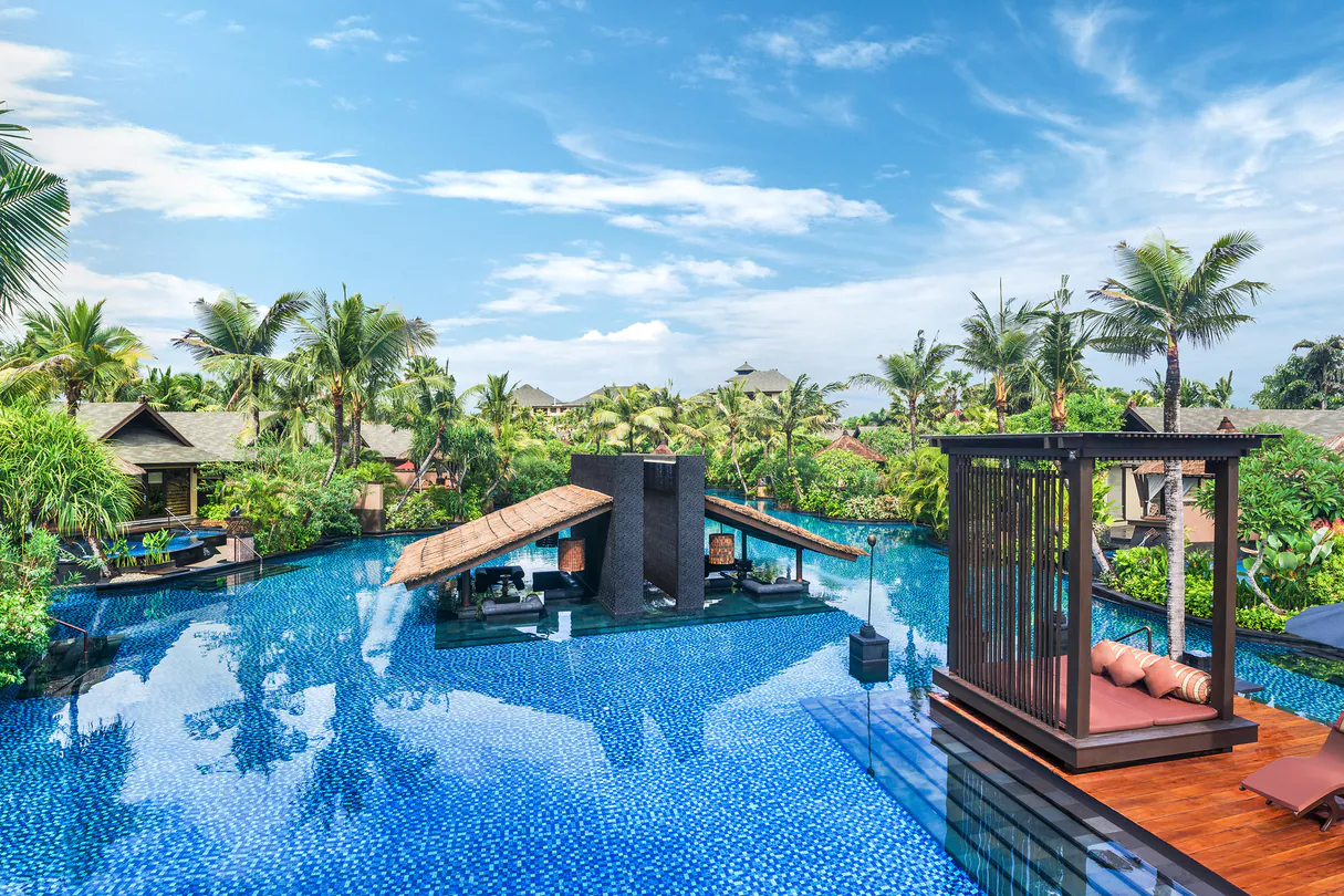 The Lagoon Pool at St. Regis Bali The Lagoon Pool at St. Regis Bali